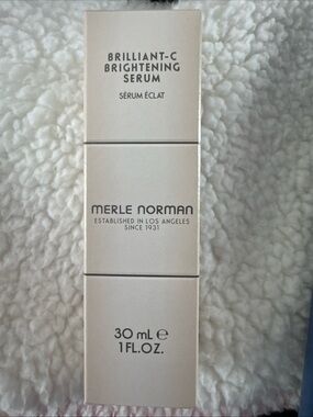 Merle Norman Brilliant-C Brightening Serum — Cream Packaging